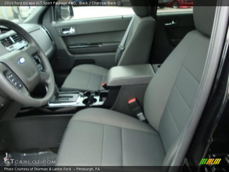 Black / Charcoal Black 2010 Ford Escape XLT Sport Package 4WD