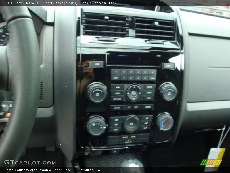 Black / Charcoal Black 2010 Ford Escape XLT Sport Package 4WD