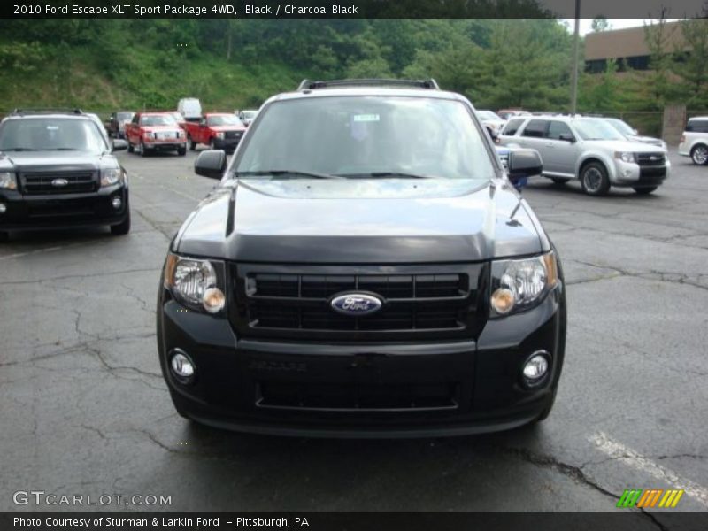 Black / Charcoal Black 2010 Ford Escape XLT Sport Package 4WD
