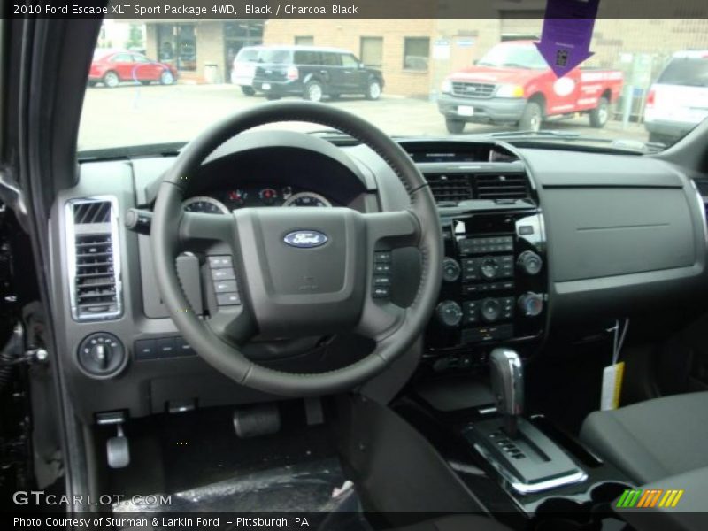Black / Charcoal Black 2010 Ford Escape XLT Sport Package 4WD