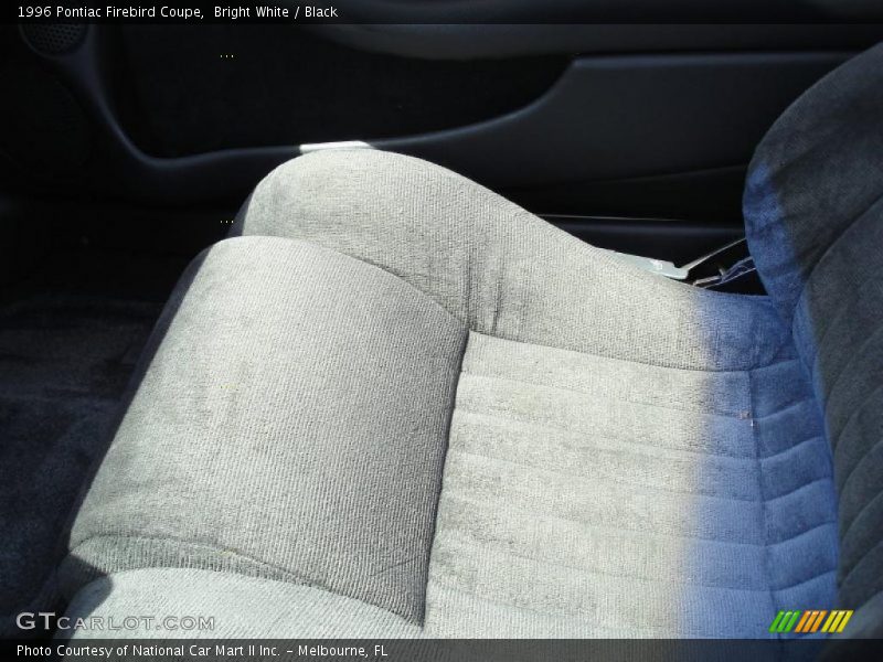 Bright White / Black 1996 Pontiac Firebird Coupe