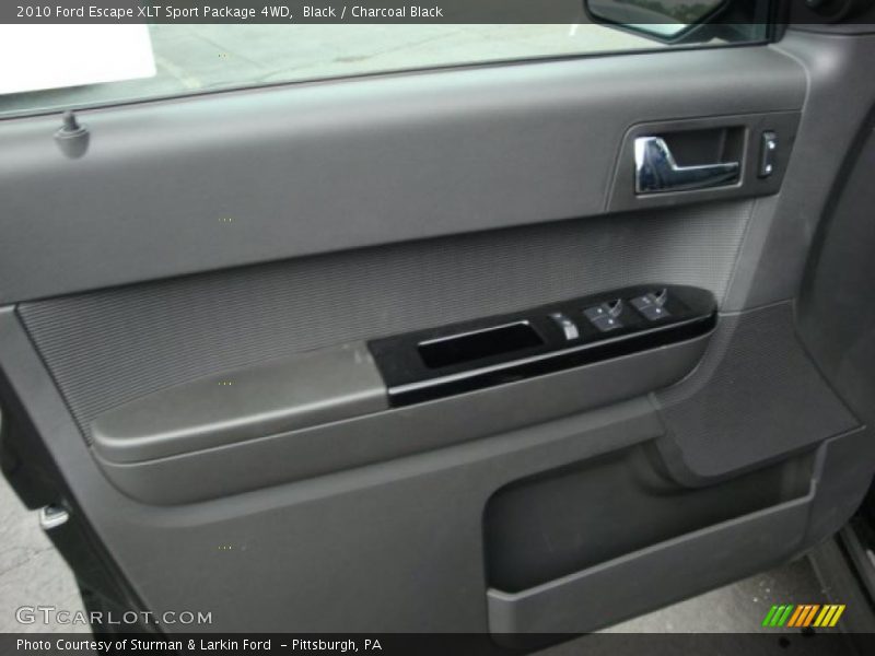 Black / Charcoal Black 2010 Ford Escape XLT Sport Package 4WD