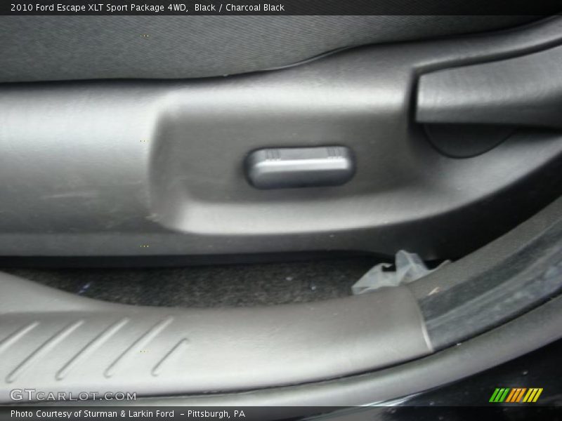 Black / Charcoal Black 2010 Ford Escape XLT Sport Package 4WD