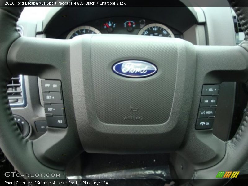 Black / Charcoal Black 2010 Ford Escape XLT Sport Package 4WD