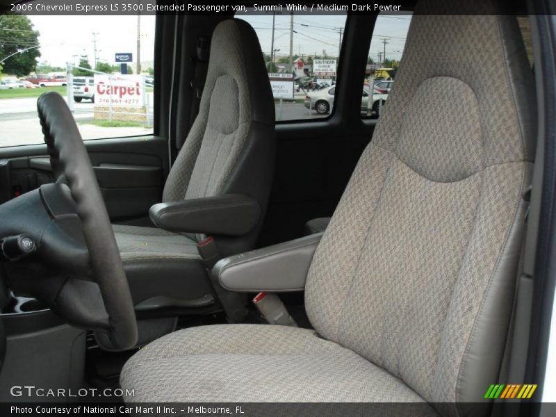 Summit White / Medium Dark Pewter 2006 Chevrolet Express LS 3500 Extended Passenger van