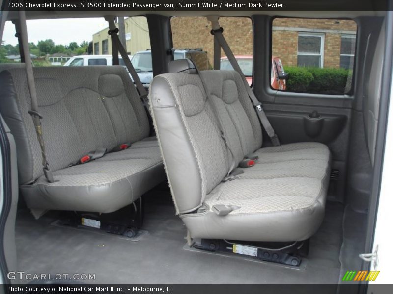 Summit White / Medium Dark Pewter 2006 Chevrolet Express LS 3500 Extended Passenger van