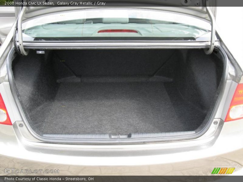 Galaxy Gray Metallic / Gray 2008 Honda Civic LX Sedan