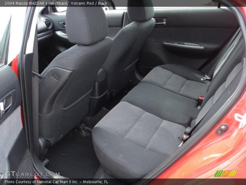 Volcanic Red / Black 2004 Mazda MAZDA6 s Hatchback