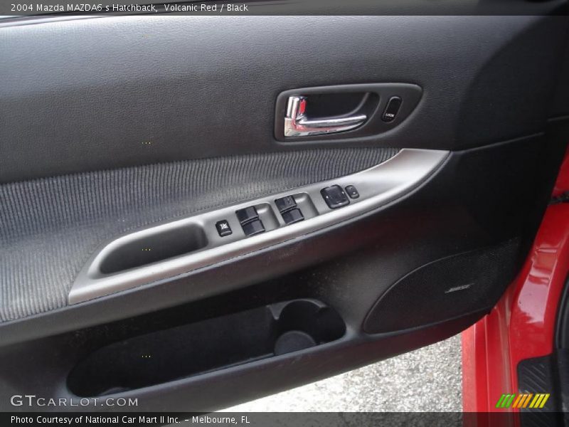 Volcanic Red / Black 2004 Mazda MAZDA6 s Hatchback