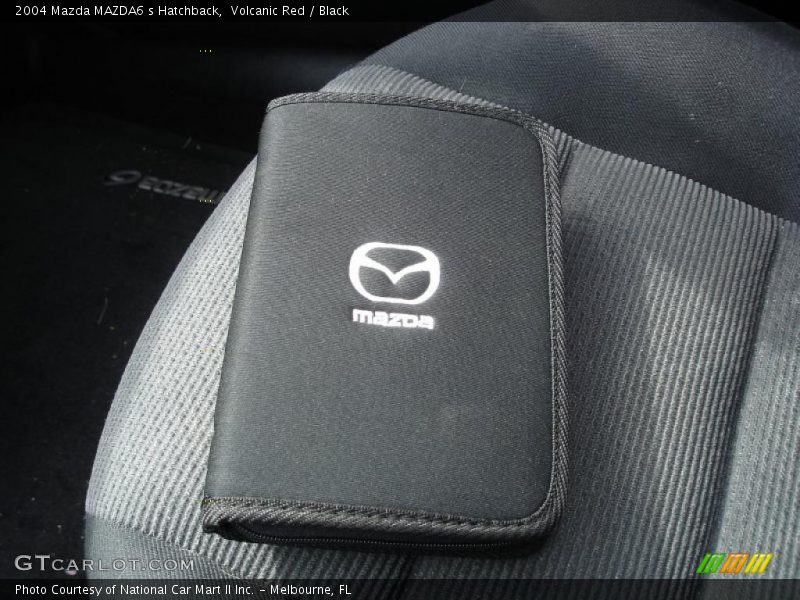Volcanic Red / Black 2004 Mazda MAZDA6 s Hatchback