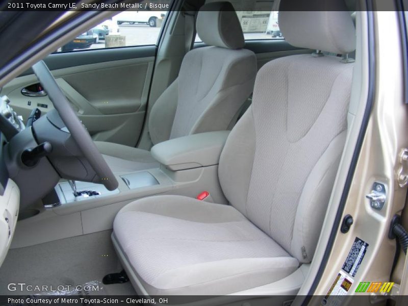 Sandy Beach Metallic / Bisque 2011 Toyota Camry LE