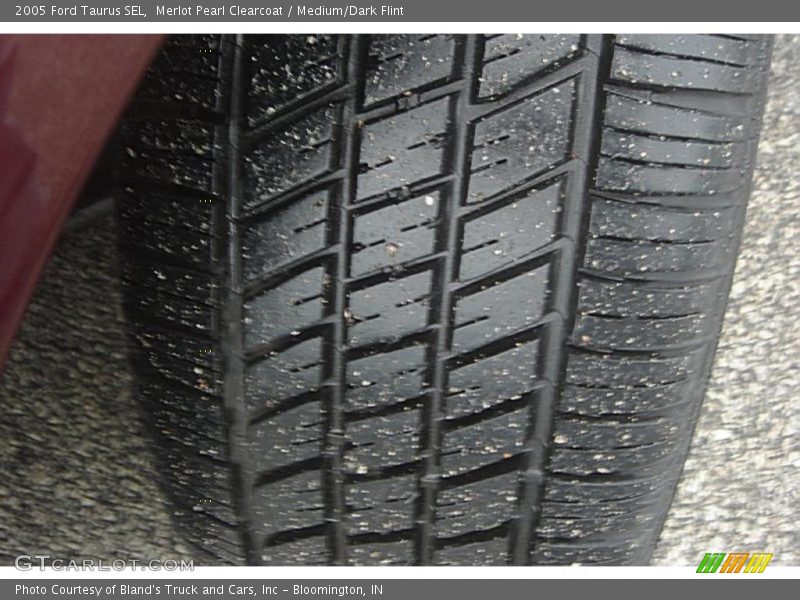 Merlot Pearl Clearcoat / Medium/Dark Flint 2005 Ford Taurus SEL