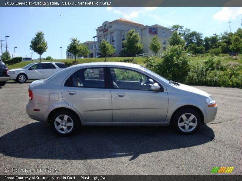 Galaxy Silver Metallic / Gray 2005 Chevrolet Aveo LS Sedan