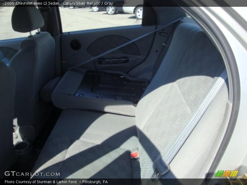 Galaxy Silver Metallic / Gray 2005 Chevrolet Aveo LS Sedan
