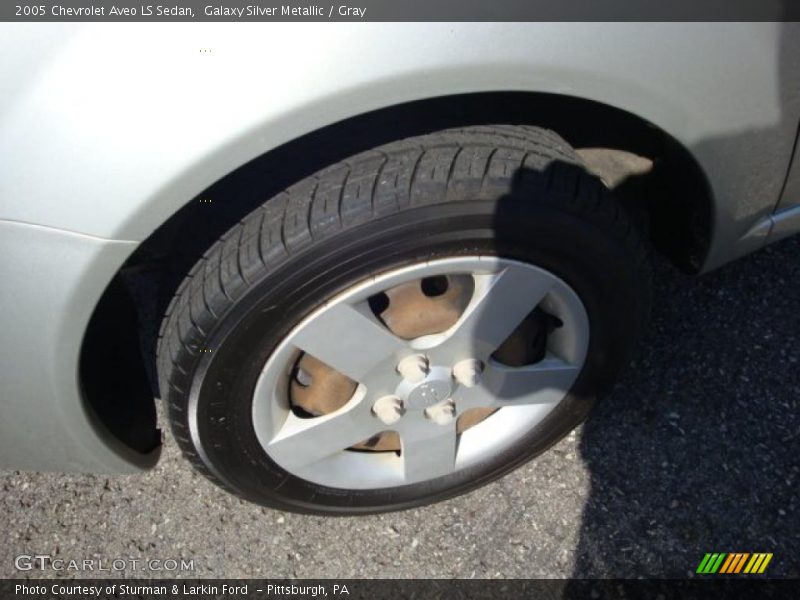 Galaxy Silver Metallic / Gray 2005 Chevrolet Aveo LS Sedan