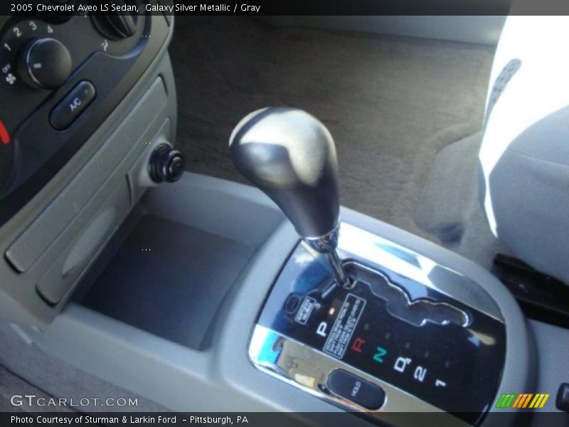 Galaxy Silver Metallic / Gray 2005 Chevrolet Aveo LS Sedan