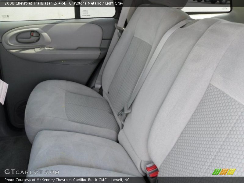 Graystone Metallic / Light Gray 2008 Chevrolet TrailBlazer LS 4x4