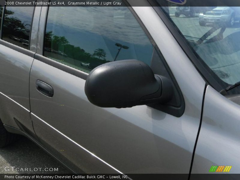 Graystone Metallic / Light Gray 2008 Chevrolet TrailBlazer LS 4x4