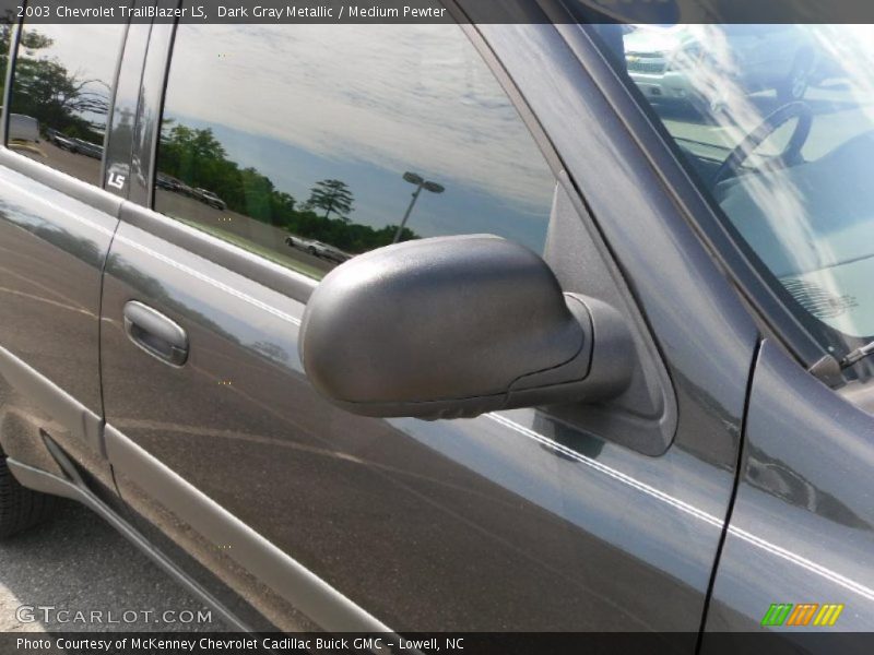 Dark Gray Metallic / Medium Pewter 2003 Chevrolet TrailBlazer LS