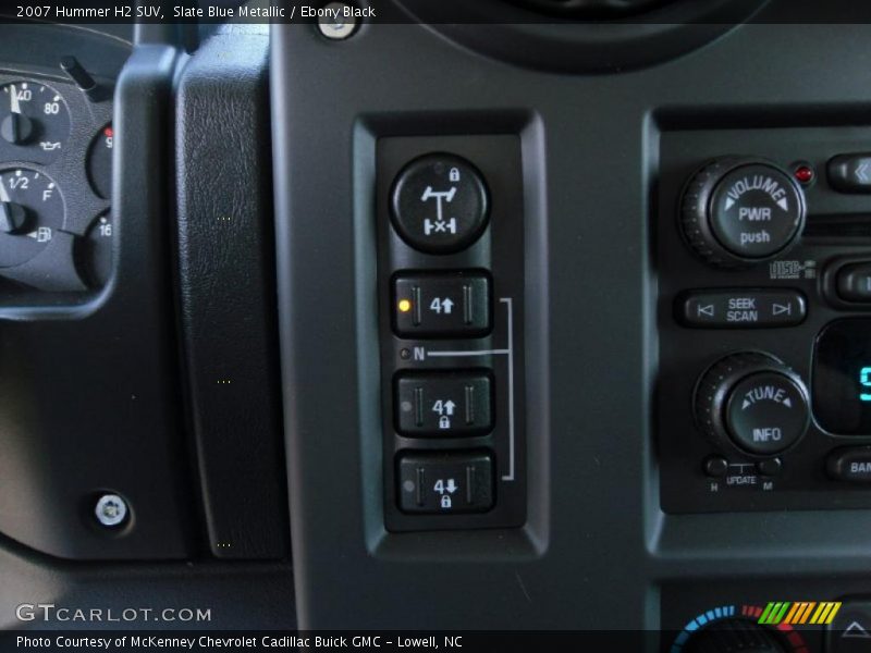 Slate Blue Metallic / Ebony Black 2007 Hummer H2 SUV