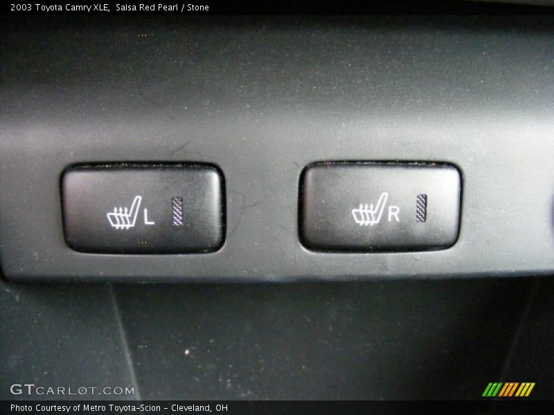 Salsa Red Pearl / Stone 2003 Toyota Camry XLE