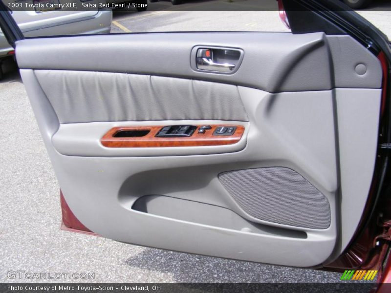 Salsa Red Pearl / Stone 2003 Toyota Camry XLE