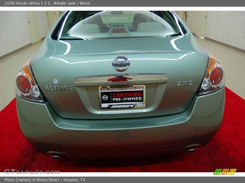Metallic Jade / Blond 2008 Nissan Altima 2.5 S