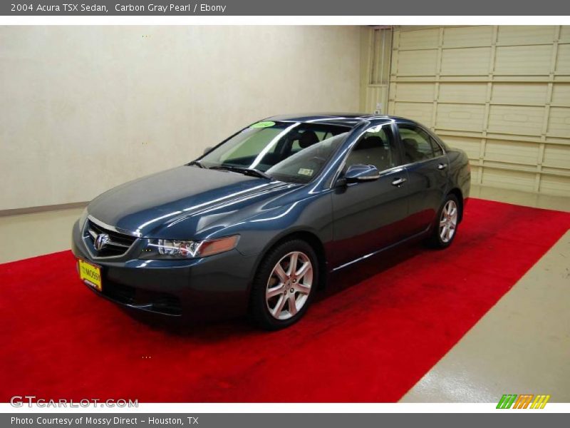 Carbon Gray Pearl / Ebony 2004 Acura TSX Sedan