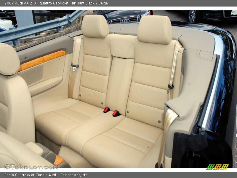 Brilliant Black / Beige 2007 Audi A4 2.0T quattro Cabriolet