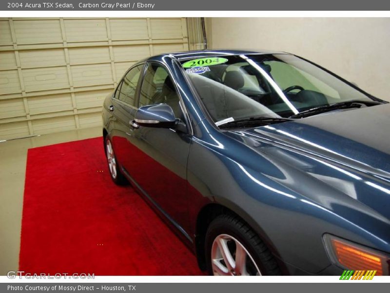 Carbon Gray Pearl / Ebony 2004 Acura TSX Sedan