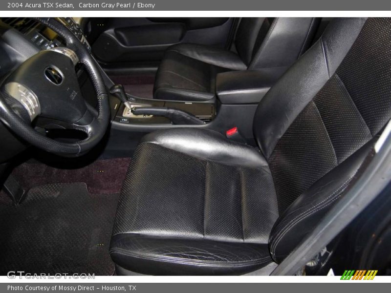 Carbon Gray Pearl / Ebony 2004 Acura TSX Sedan
