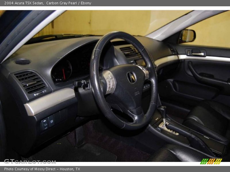 Carbon Gray Pearl / Ebony 2004 Acura TSX Sedan