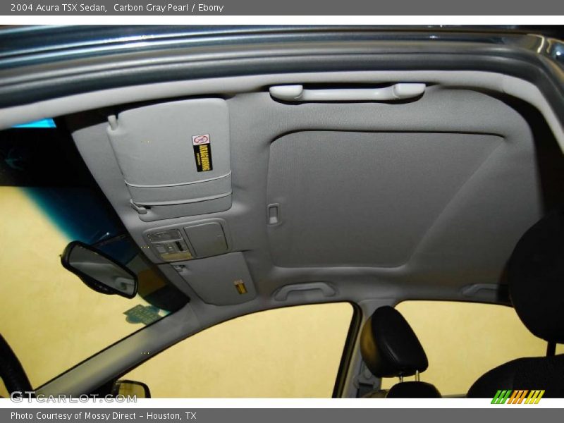 Carbon Gray Pearl / Ebony 2004 Acura TSX Sedan