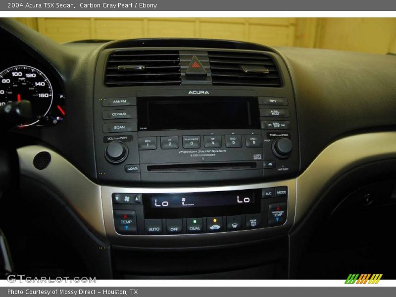 Carbon Gray Pearl / Ebony 2004 Acura TSX Sedan