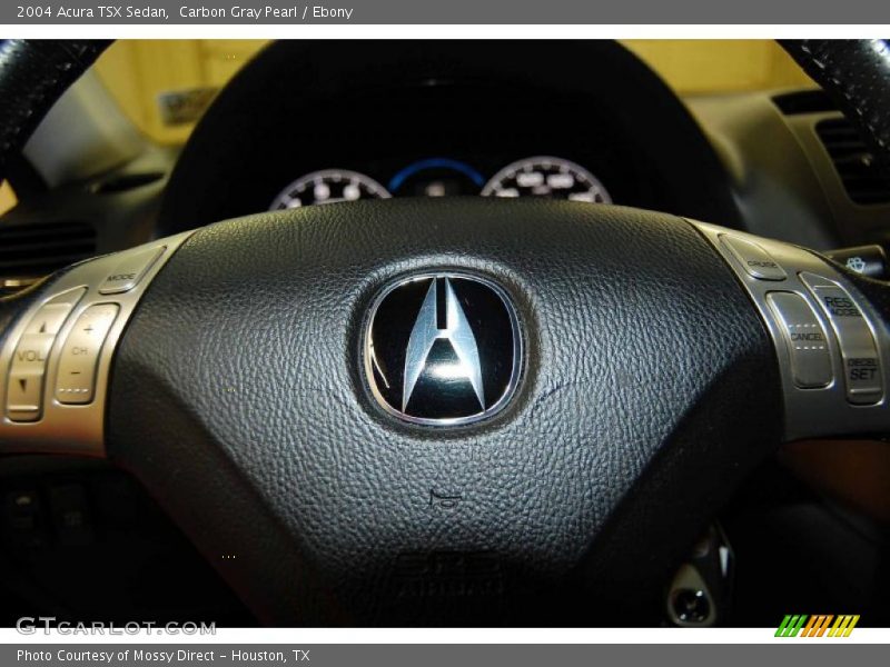 Carbon Gray Pearl / Ebony 2004 Acura TSX Sedan