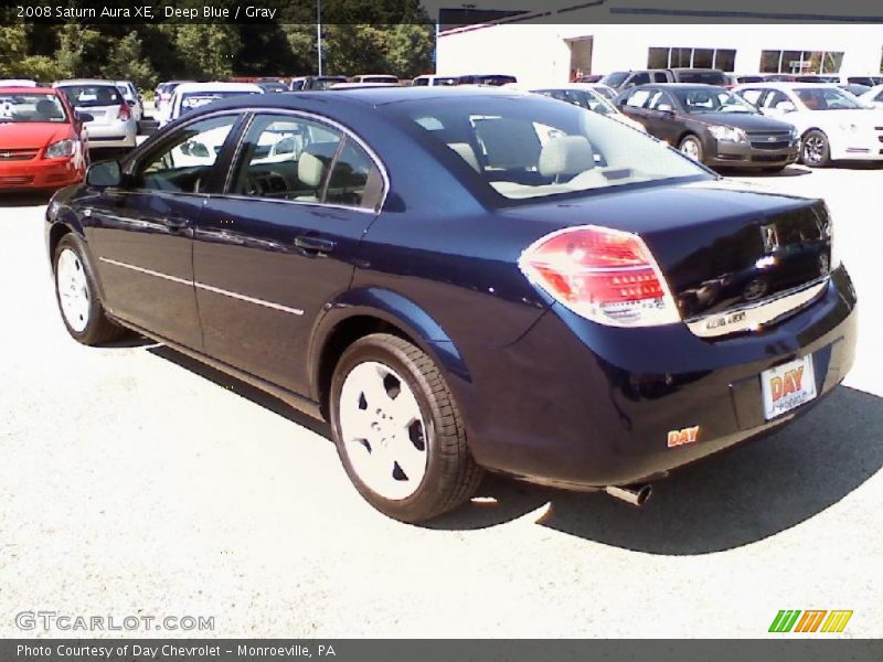 Deep Blue / Gray 2008 Saturn Aura XE