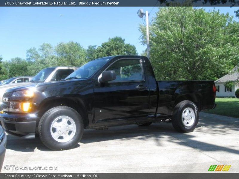 Black / Medium Pewter 2006 Chevrolet Colorado LS Regular Cab
