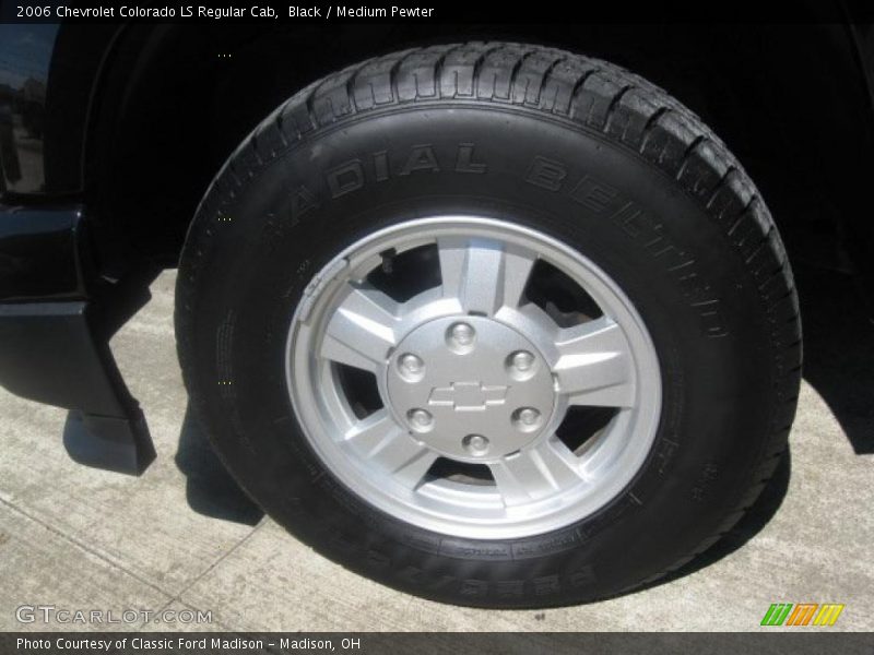 Black / Medium Pewter 2006 Chevrolet Colorado LS Regular Cab