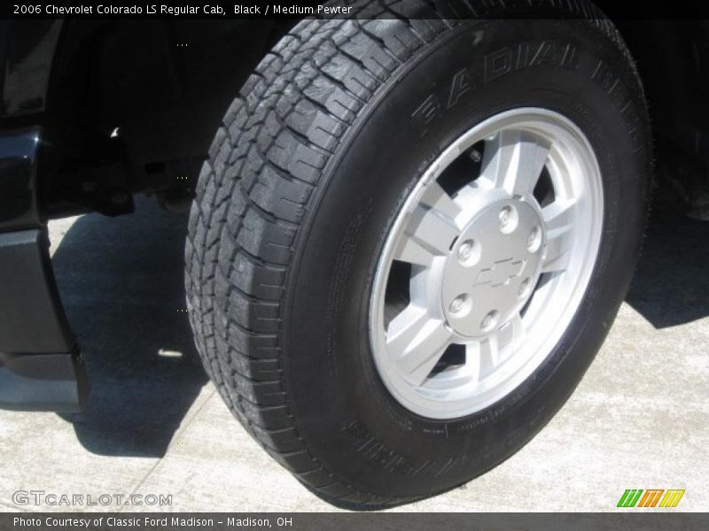 Black / Medium Pewter 2006 Chevrolet Colorado LS Regular Cab