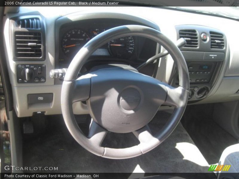 Black / Medium Pewter 2006 Chevrolet Colorado LS Regular Cab