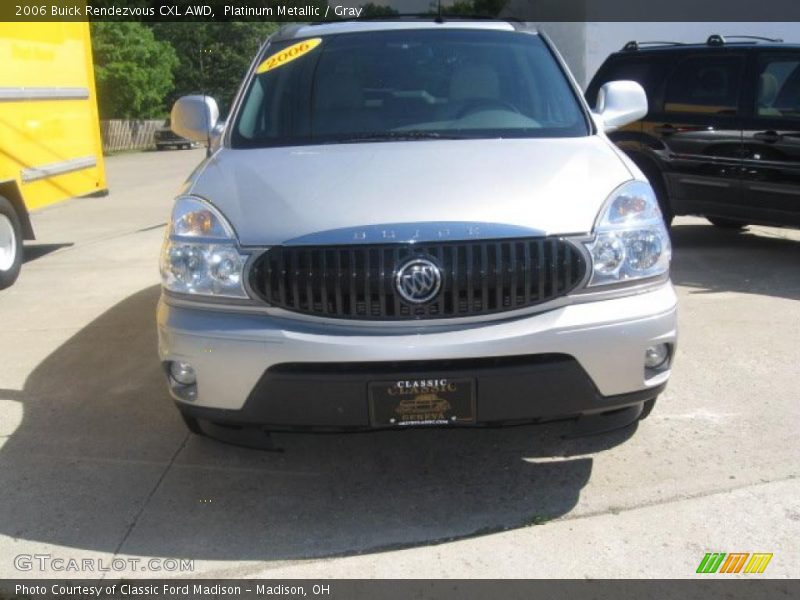 Platinum Metallic / Gray 2006 Buick Rendezvous CXL AWD