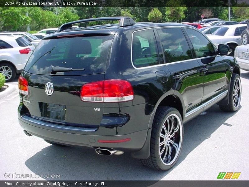 Black / Pure Beige 2004 Volkswagen Touareg V8