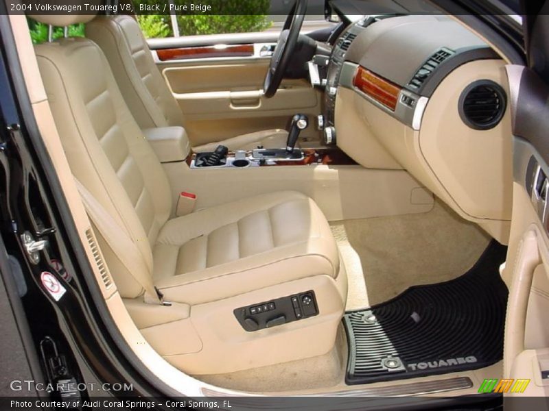 Black / Pure Beige 2004 Volkswagen Touareg V8