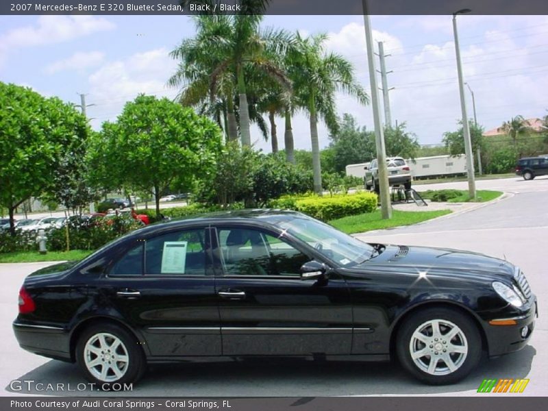 Black / Black 2007 Mercedes-Benz E 320 Bluetec Sedan