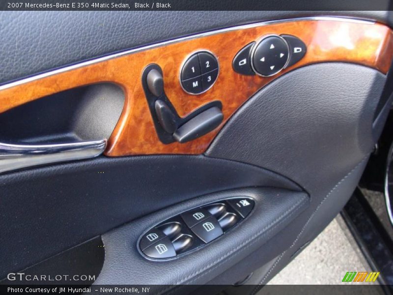 Black / Black 2007 Mercedes-Benz E 350 4Matic Sedan