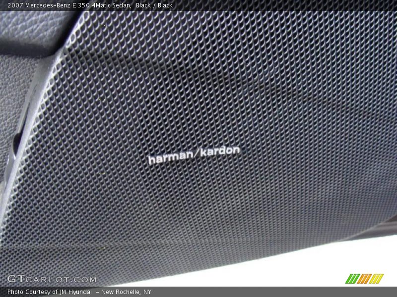 Black / Black 2007 Mercedes-Benz E 350 4Matic Sedan
