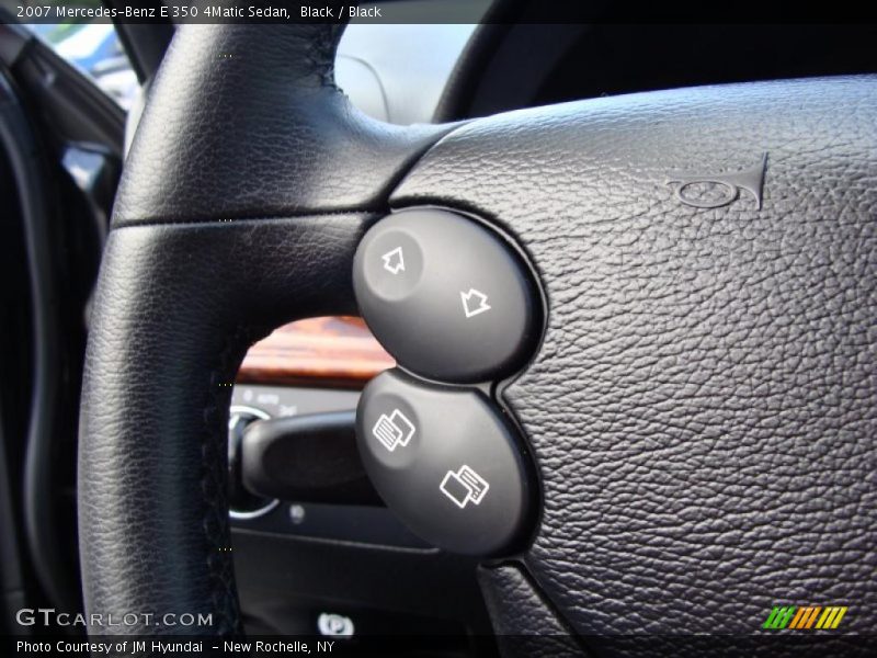 Black / Black 2007 Mercedes-Benz E 350 4Matic Sedan
