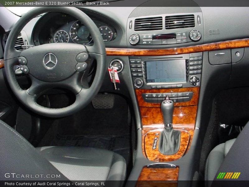 Black / Black 2007 Mercedes-Benz E 320 Bluetec Sedan