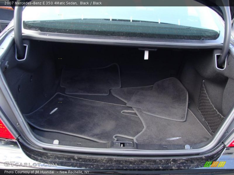 Black / Black 2007 Mercedes-Benz E 350 4Matic Sedan