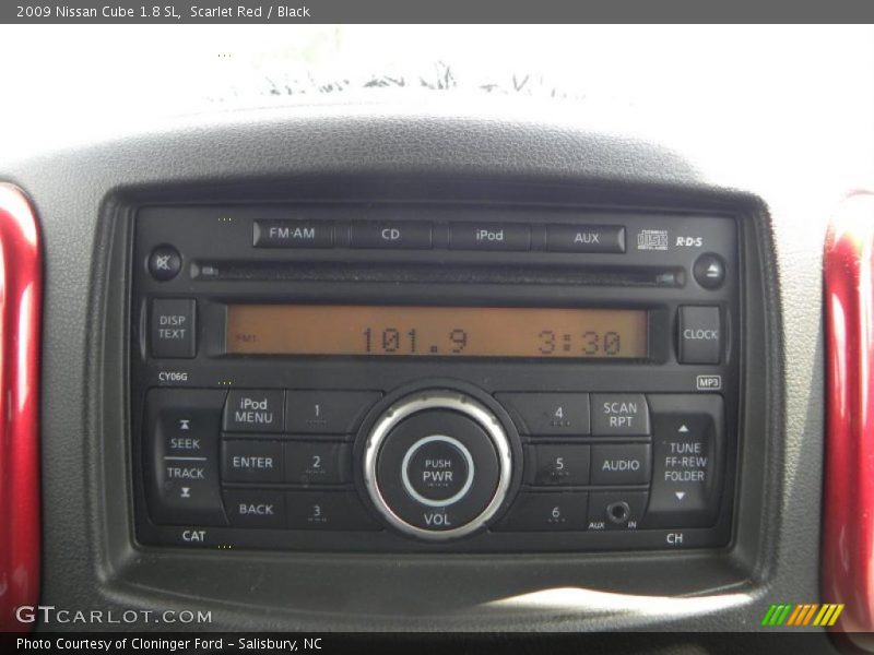 Scarlet Red / Black 2009 Nissan Cube 1.8 SL